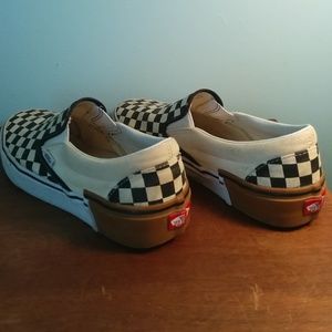 Vans Checkered Gum Block Slip-on